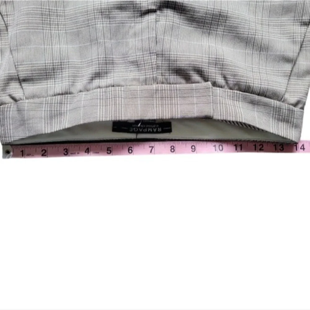 Rampage Tan Plaid Casual Pants - 1